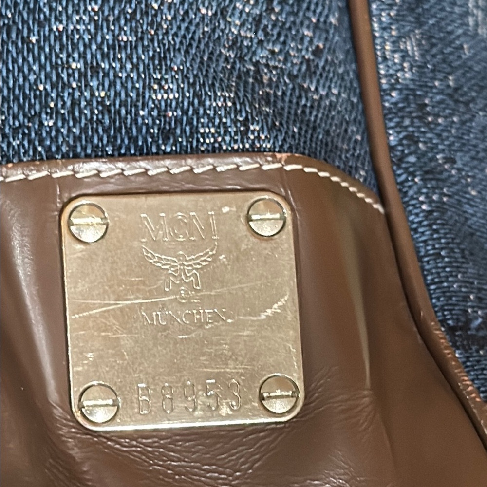 MCM Denim Shoulder Bag - Picture 10 of 16